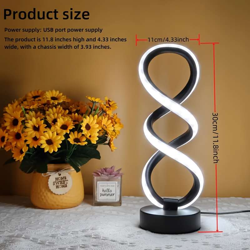 Desk Lamp Color White Quantity2Pcs