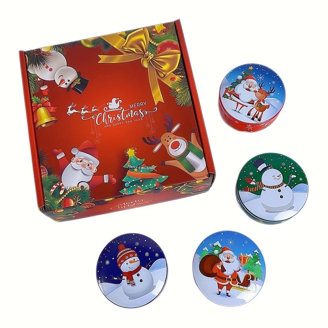 Christmas Gift Boxes Style 1 Can Box -Apple Cinnamon