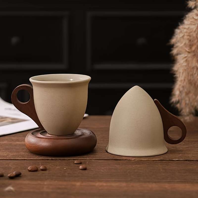 Water Cup Items One Set  Coffee Cup   Coaster