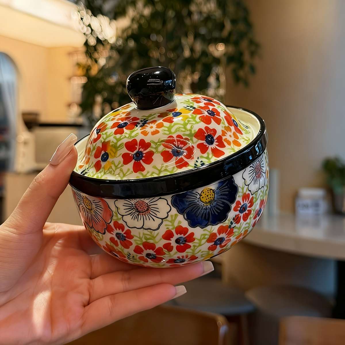 2 Vintage Ceramic Soup Bowls