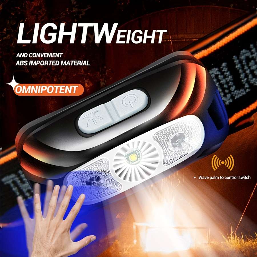 Headlamp Color Orange Quantity1 Pack  4 Hooks