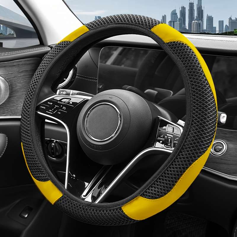 Car Steering Wheel Cover Orange