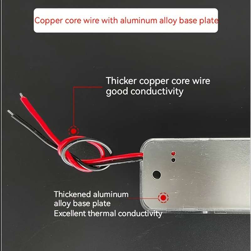 2pcs Car Reading Light COB High-brightness thin 12V 24V LED Cabin Interior Light Dome