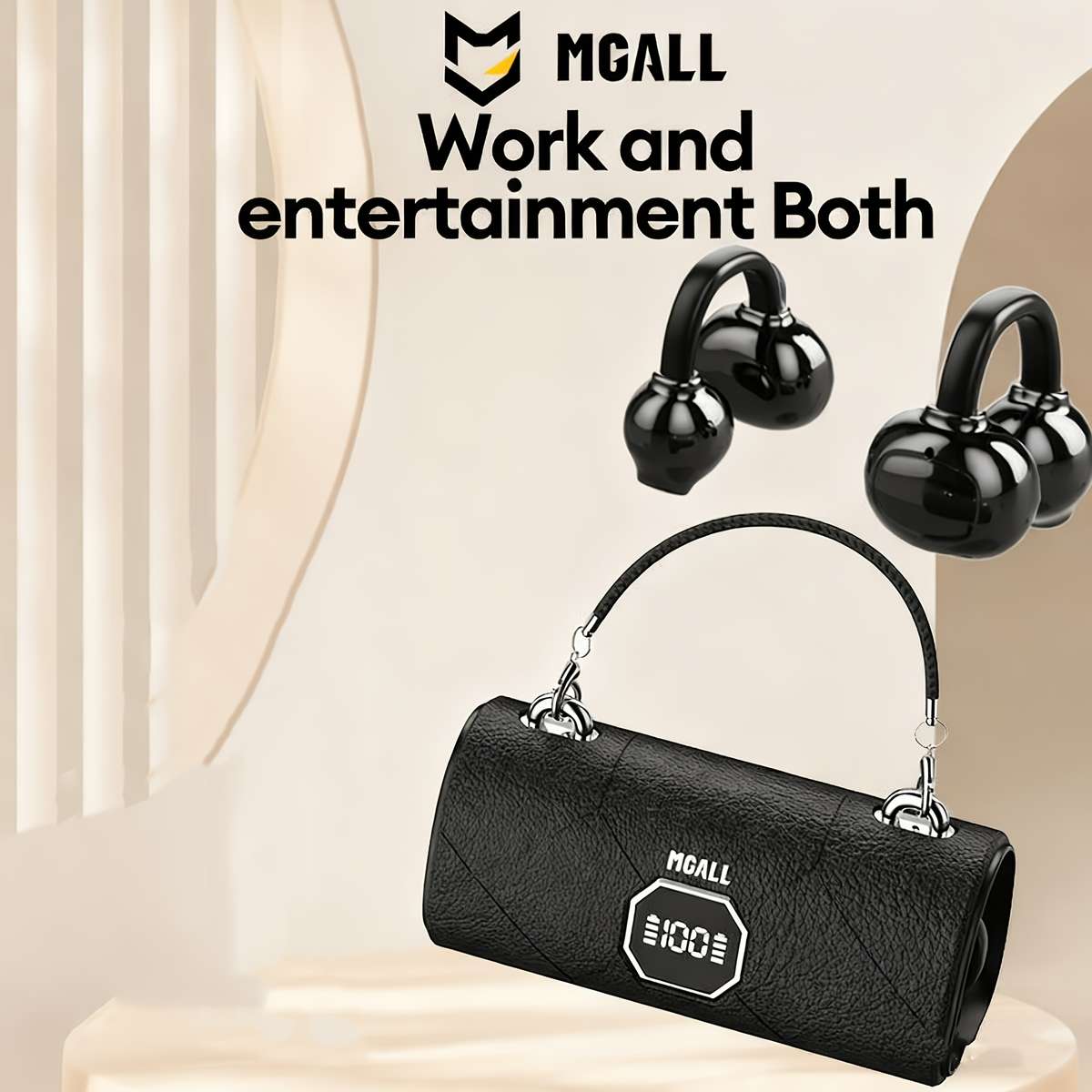 Rechargeable Wireless Earbuds Headphones Headset