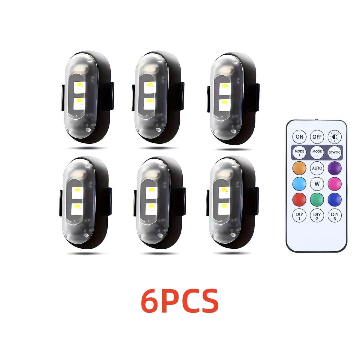 Car Lights Model 2 Lights 1 Remote Control
