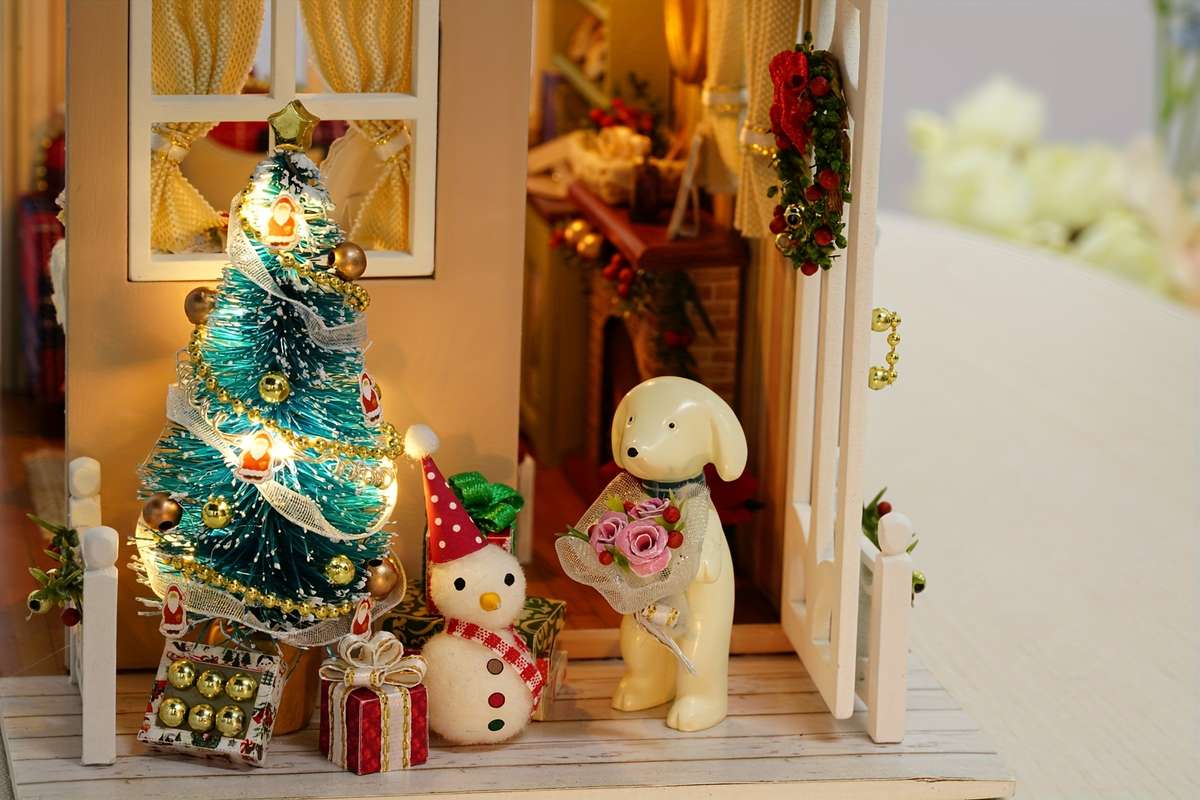 3D Model Desktop Ornament Items Holiday Time  Tools