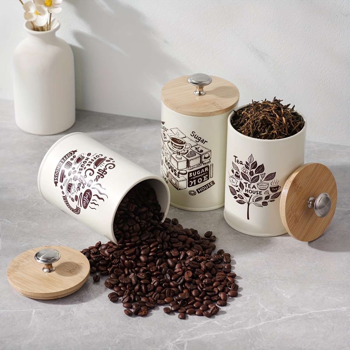 Sealed Jar Model 3Pcs D
