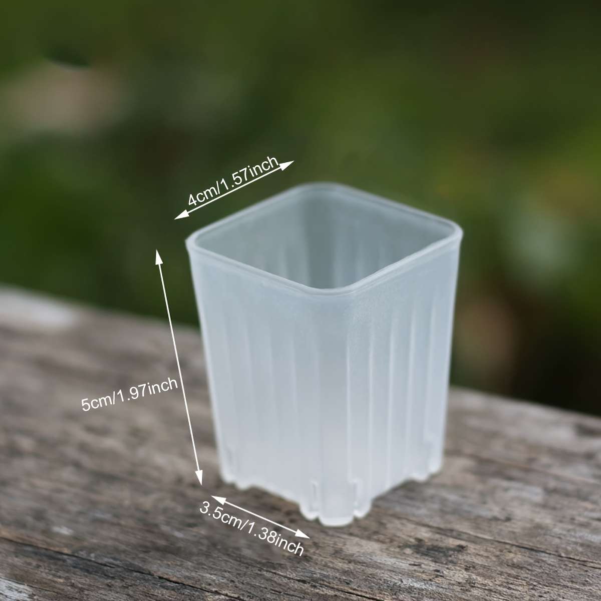 Flowerpot  5Pcscolor Transparent