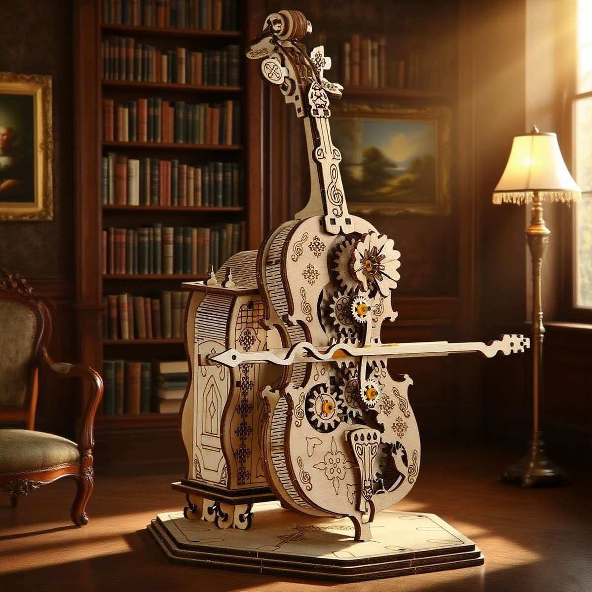 3D Puzzle Musical Instrument Model