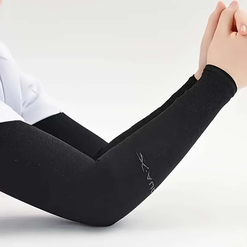 Sunscreen Sleeves Color 2Pairblack White Quantity 1 Pair