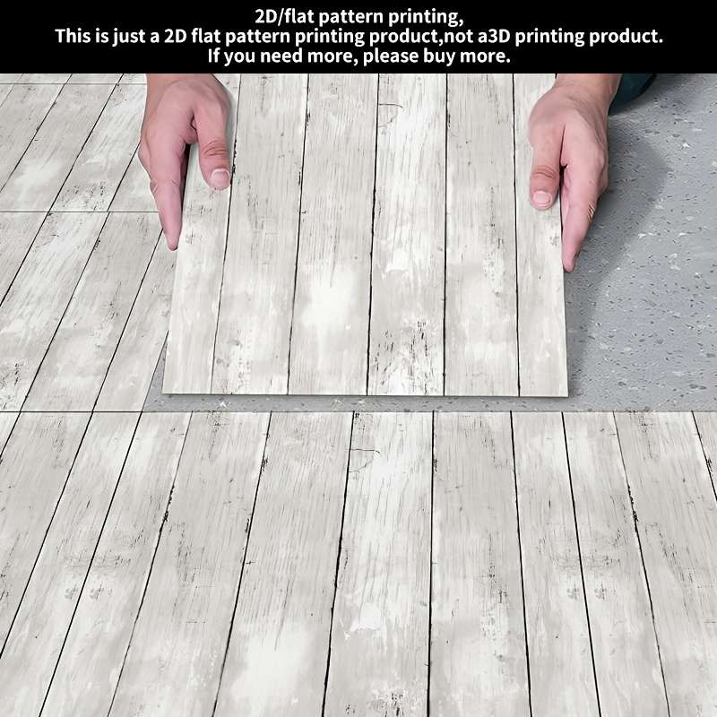 Self Adhesive Floor Stickers 11.8Inchx11.8Inch30X30Cm