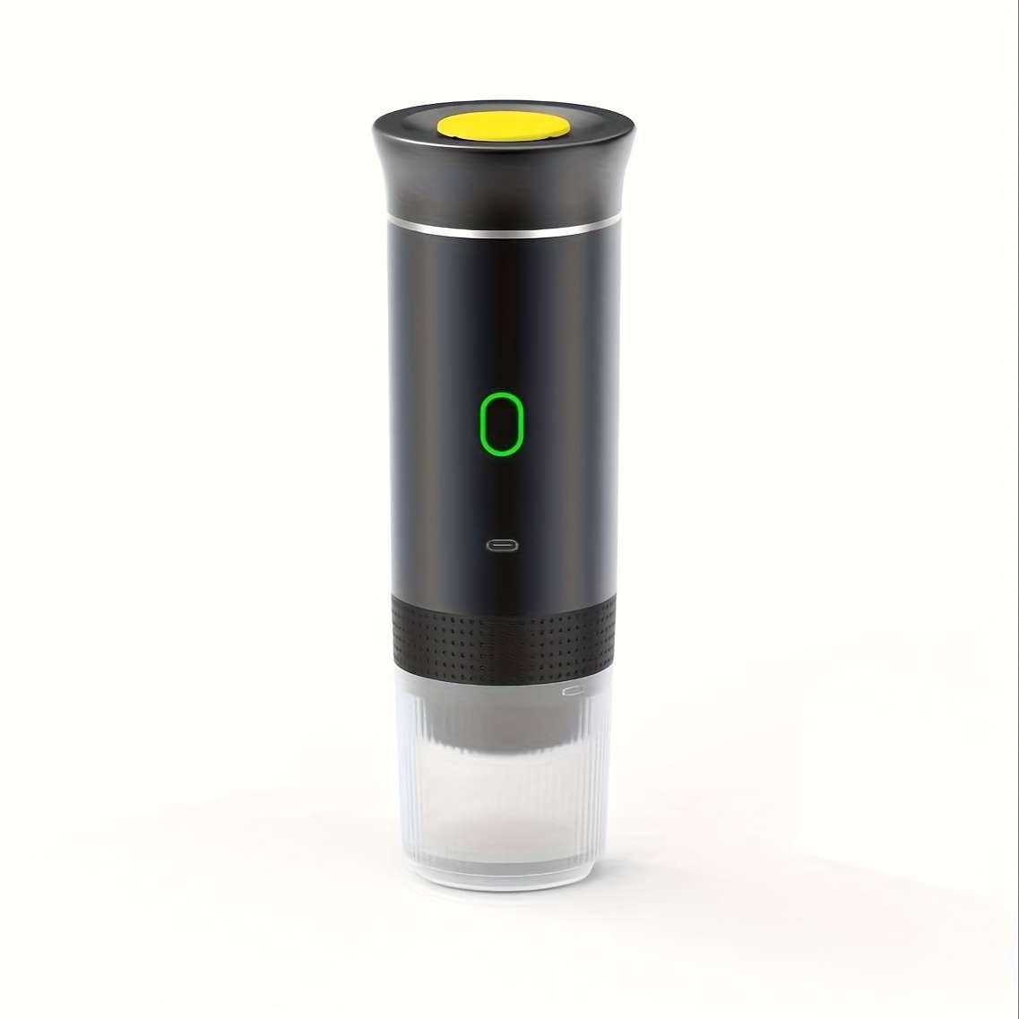 Cups Portable Espresso Machine Fast Heating Mins Auto Manual Coffee Maker Black