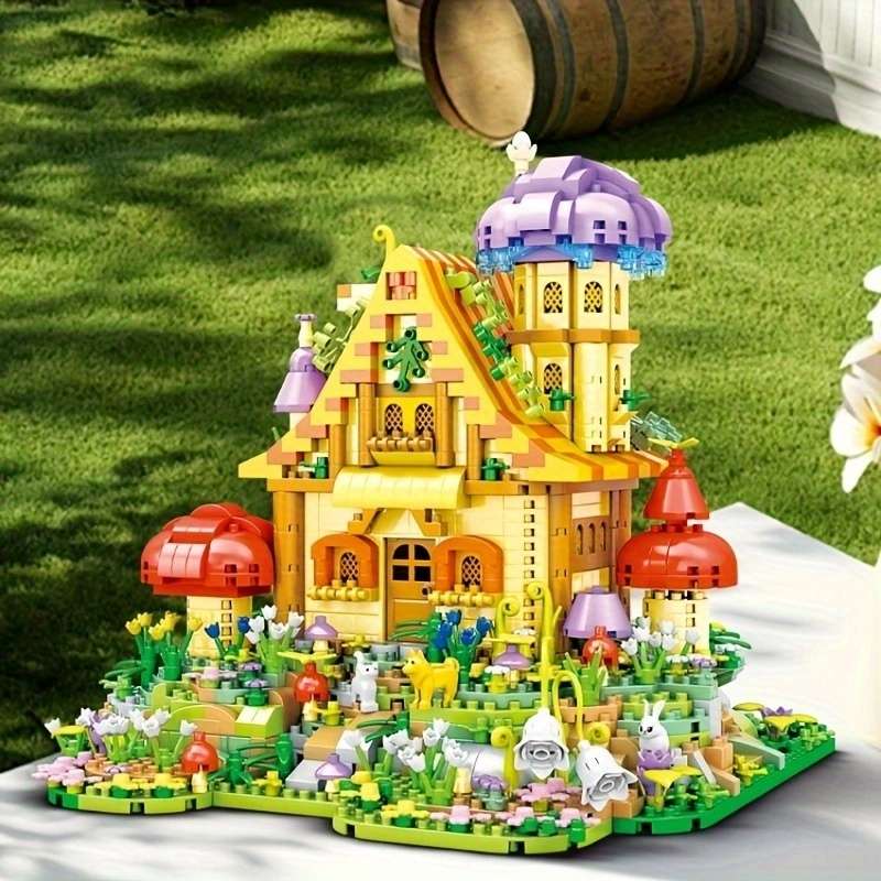 Building Toy Architectural Model Toy Set Style Without Box