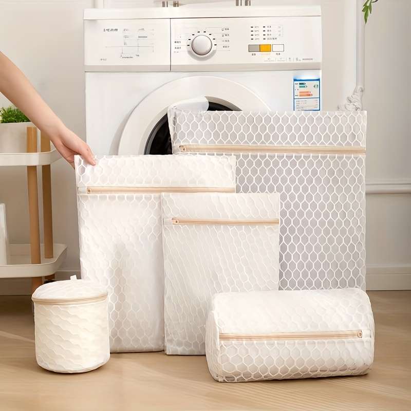Laundry Bags Color Offwhite 5Piece Set