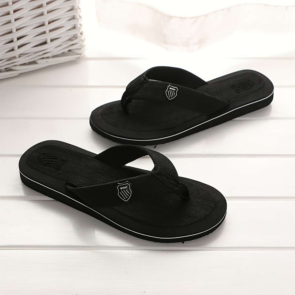 Ladies Summer Flip Flops Grey Uk 7