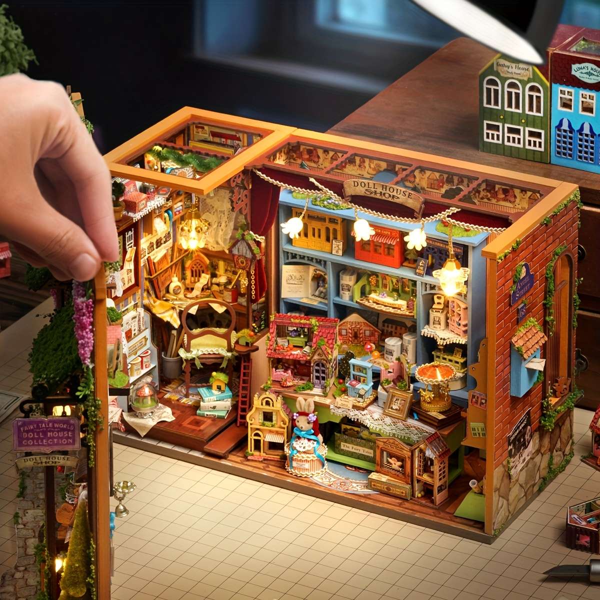 Building Toy Architectural Model Toy Set Items Fairy Tale Kingdom Treasure House