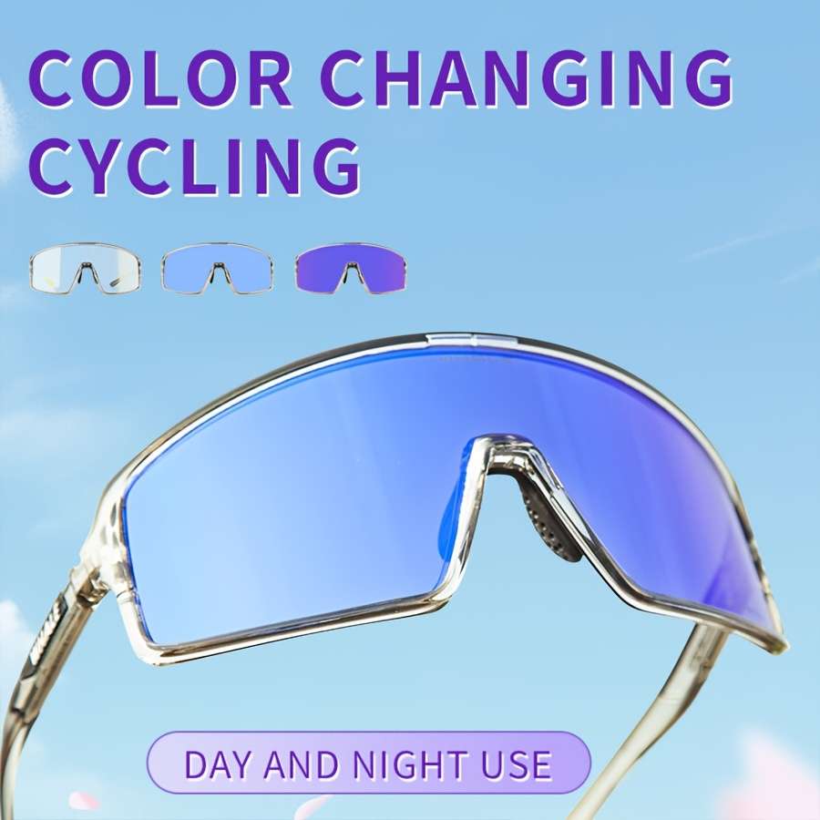 Cycling Glasses Color Color Changing Model Golden