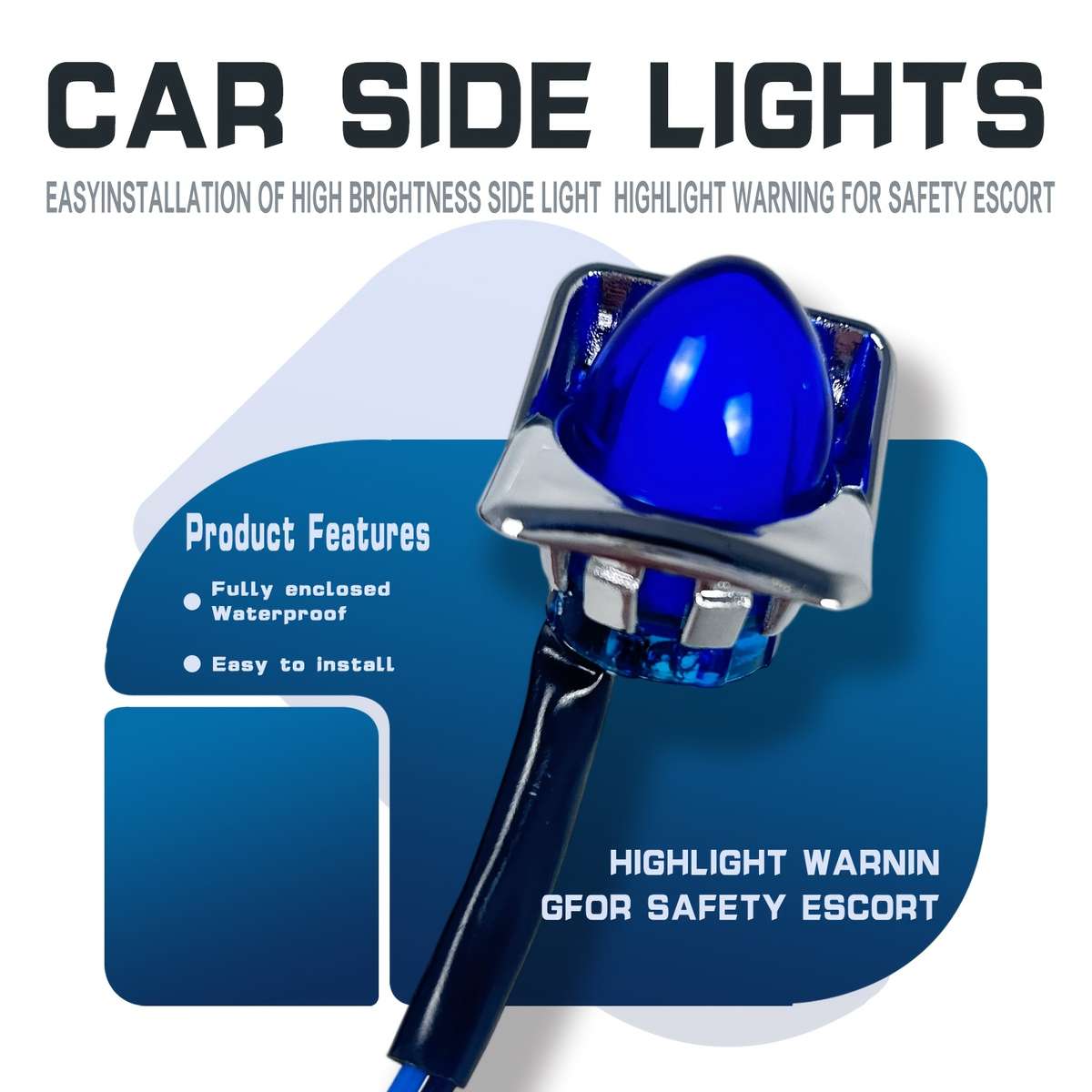 Car Lights Color Red Quantity 10 Pcs