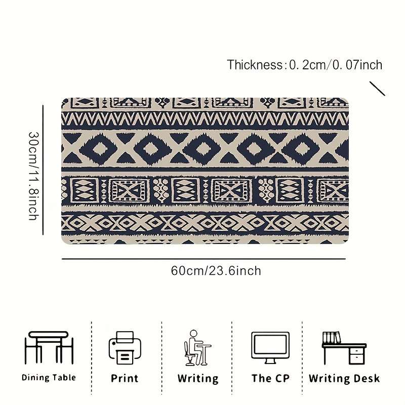 Mouse Pad Size 31.4X15.7Inch