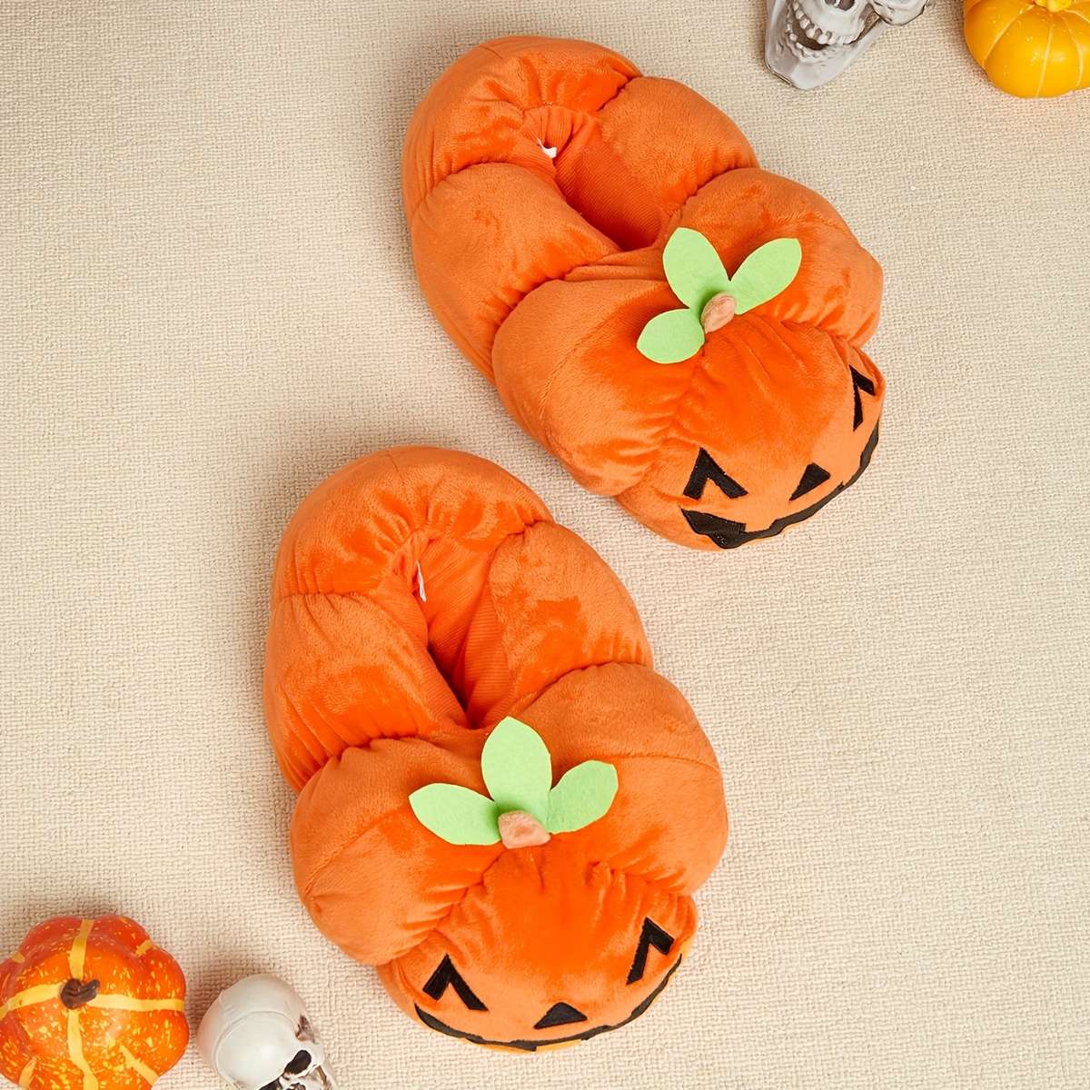 Cotton Slippers Color Orange Red Sizeuk 7