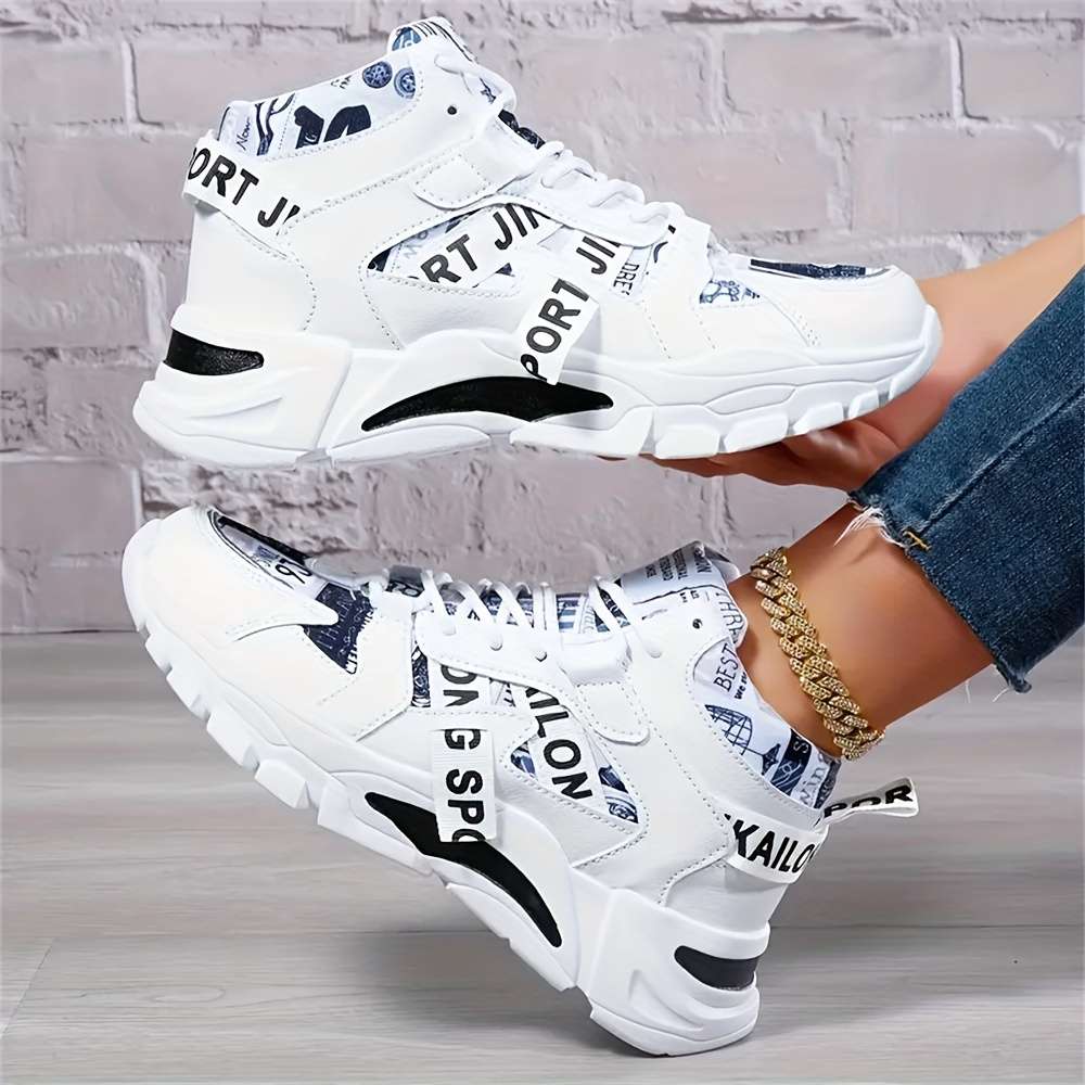 Women S Sneakers Color Black And White Sizeuk 4.5