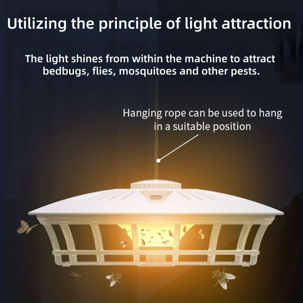 Insect Trap Items 1Pcs Flea Lamp Mosquito Trap