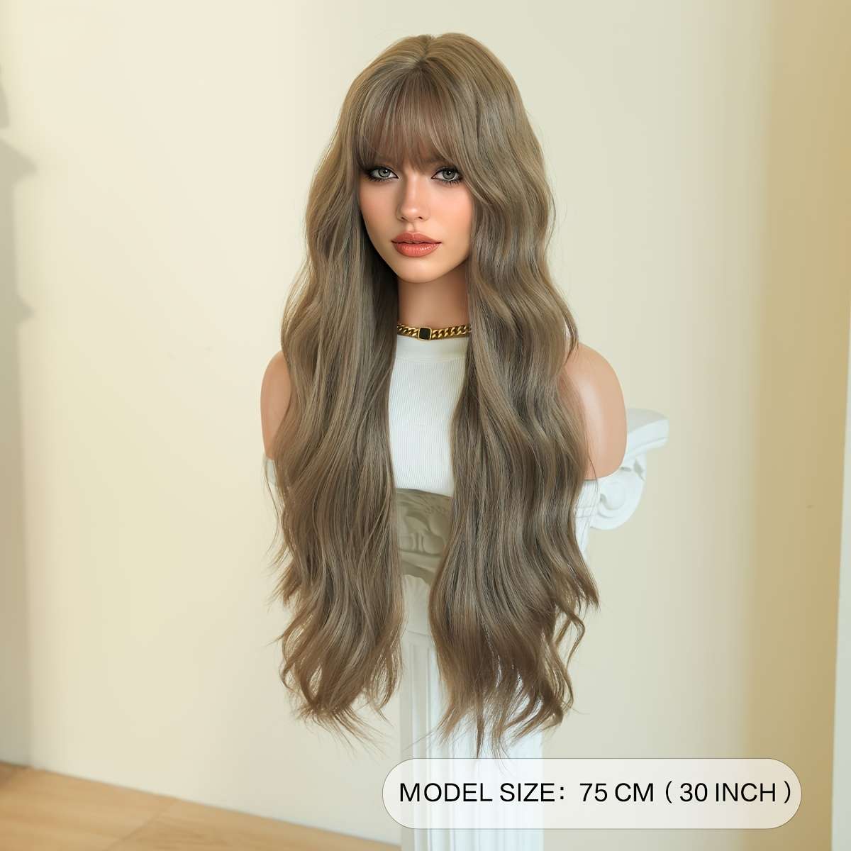 Women S Wigs Color 1 Hair Length76.2Cm