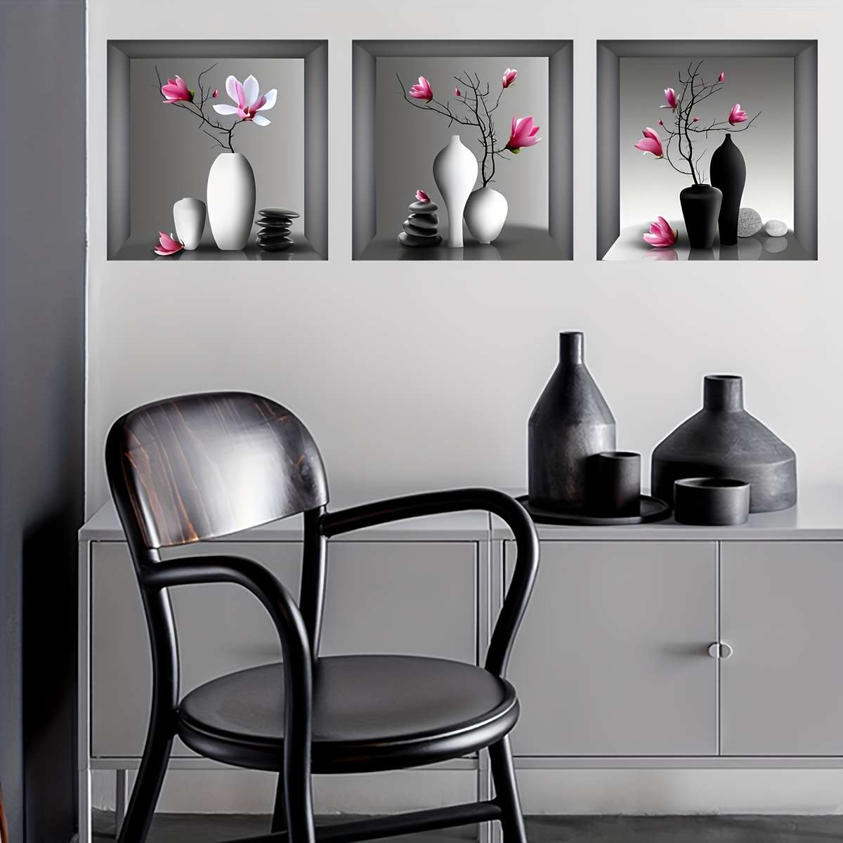 Wall Stickers Size 30.0*30.0Cm*3Pcs