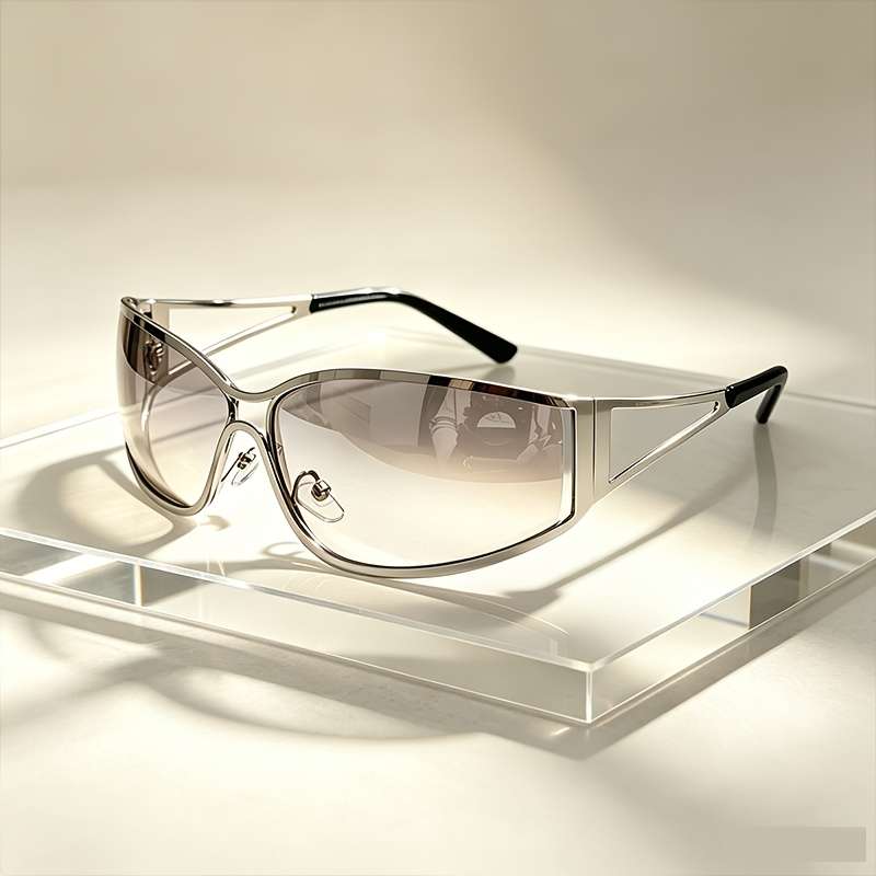 Cycling Glasses Color Black Frame Gray