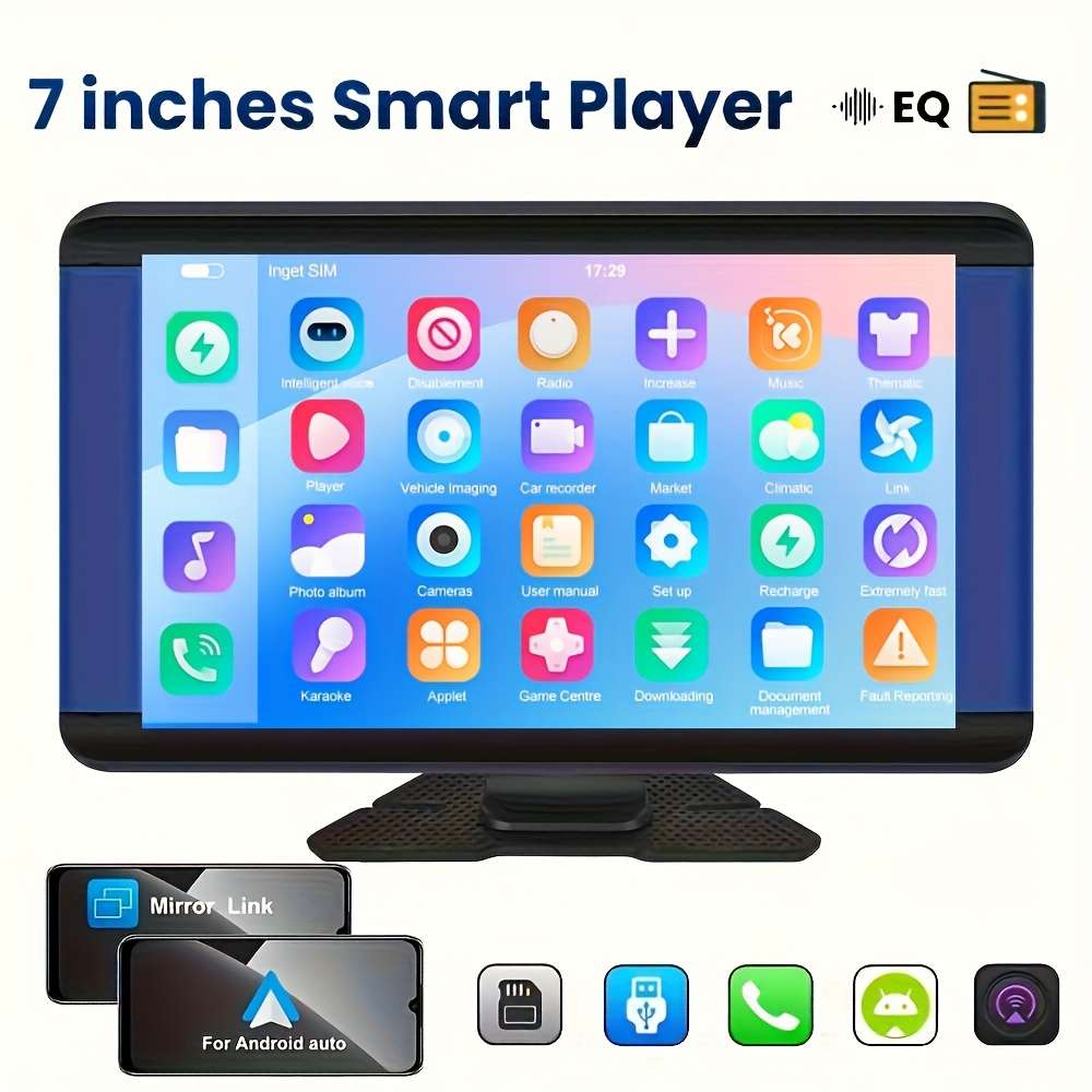 Car Audio  Entertainment System Size 7Inch