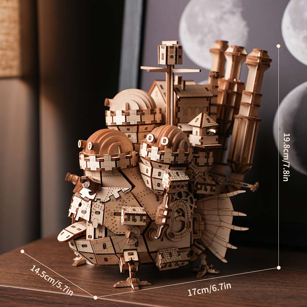 3D Building Model Puzzle Set Model Yidongcb