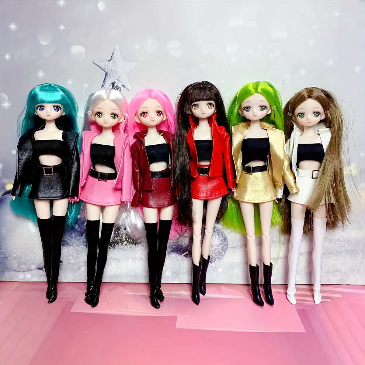 Plush Toyss Style White hair