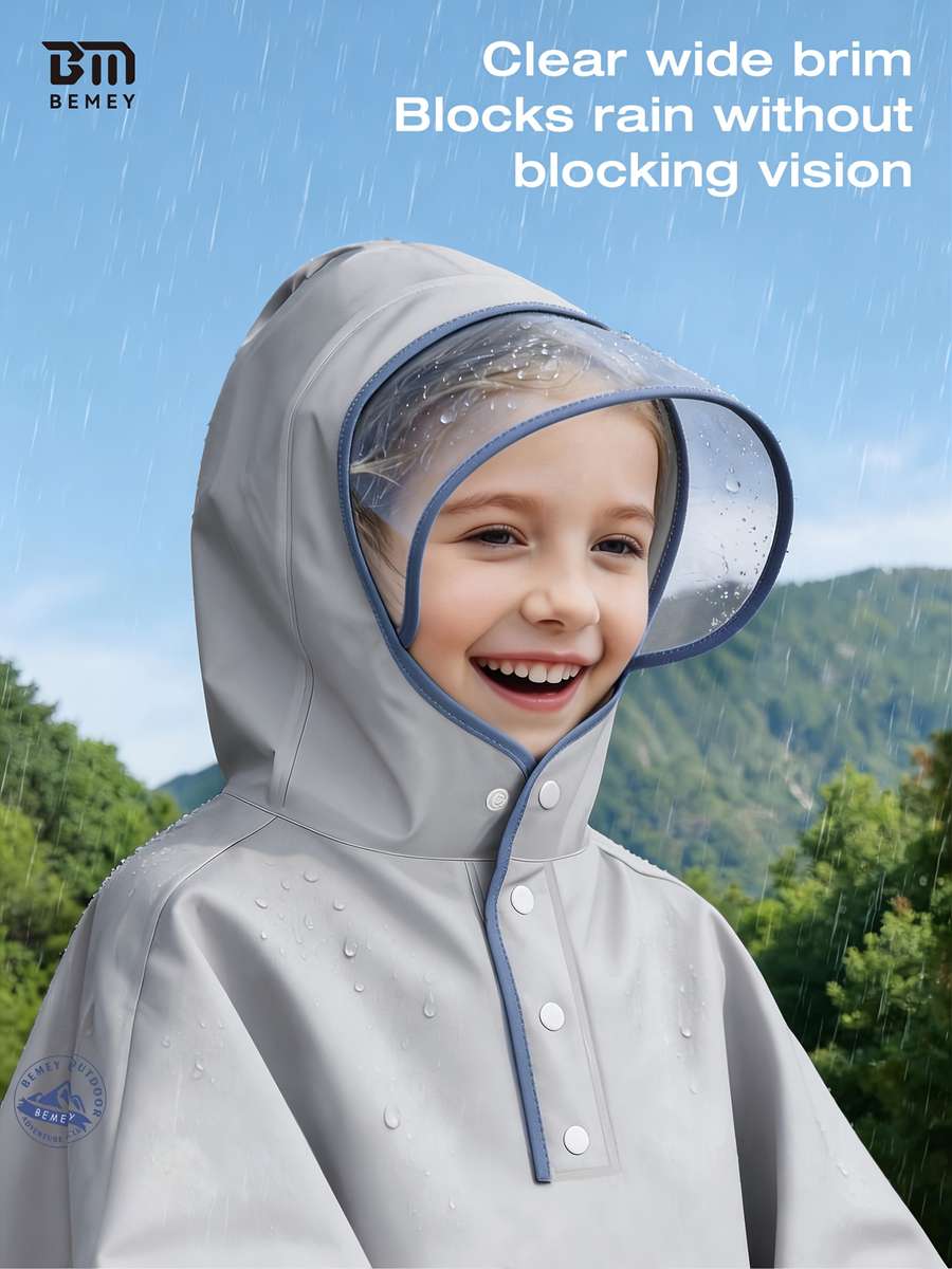 Raincoat Grey Size 13Y