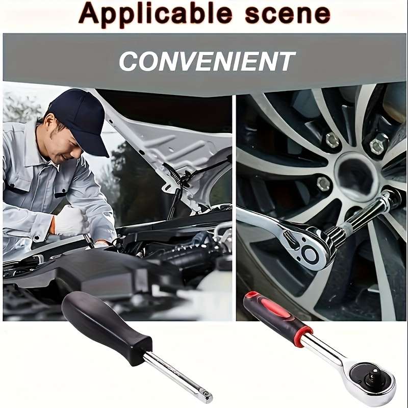 46Pcs Heavy Duty Versatile Professional All One Mechanic Tool Set Equipment