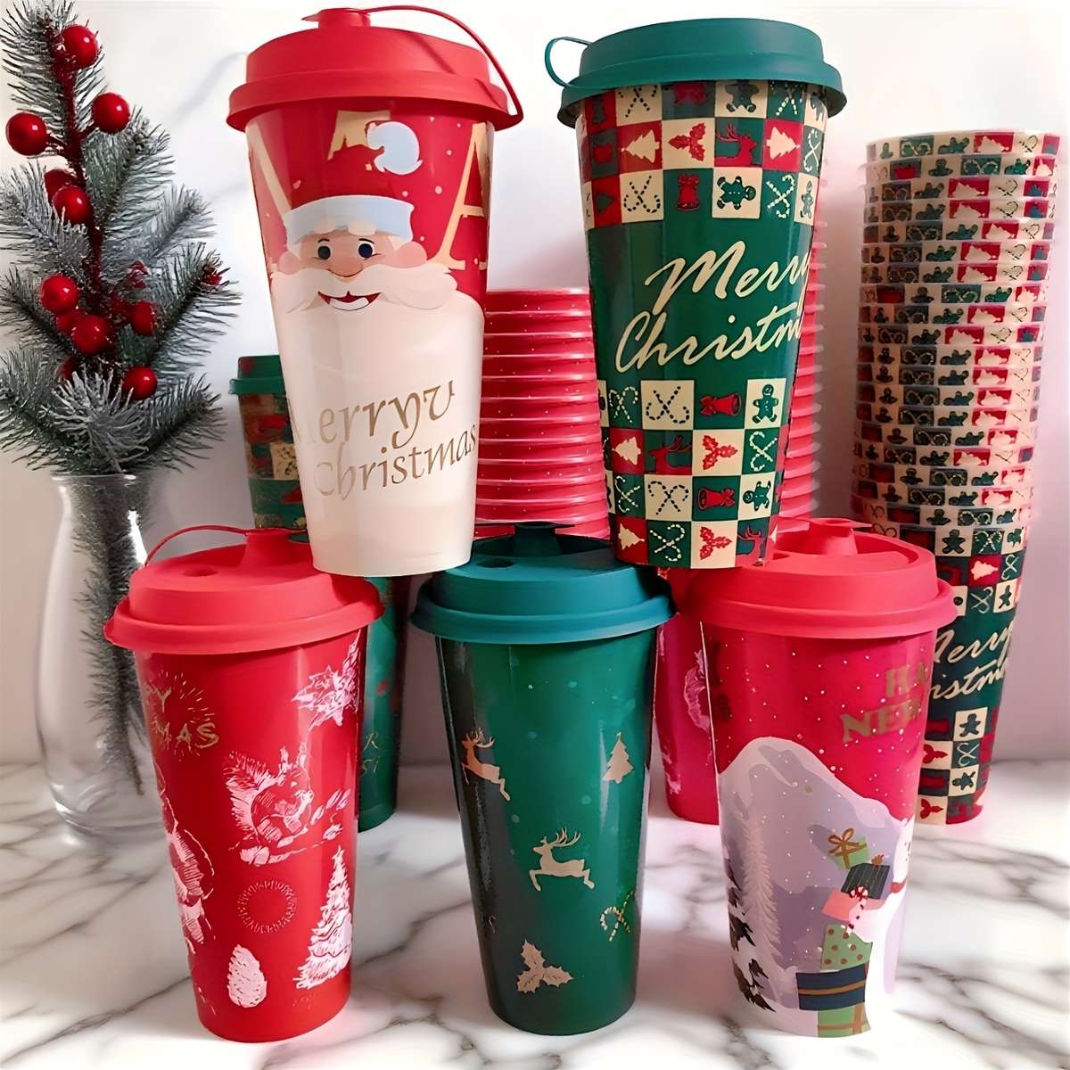 Water Cup Style 22 Oz   650 Ml 15 Assorted Sets