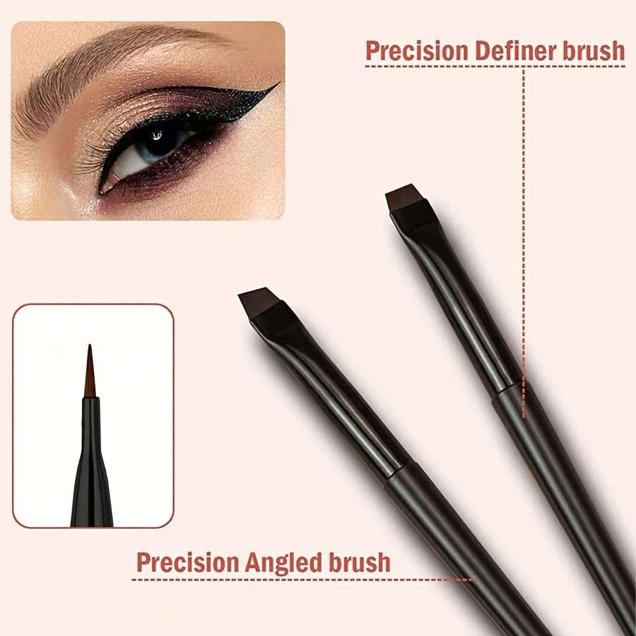 Makeup Brush Set Color 7Pcs All Black