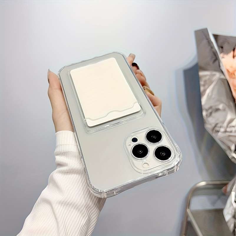 1Pc Transparent For iPhone 13 Phone Case Phone Cover