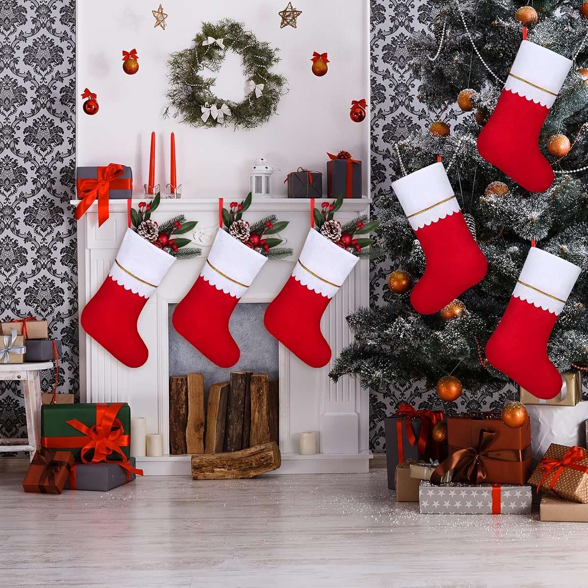 Christmas Decorations Items 1 Sock
