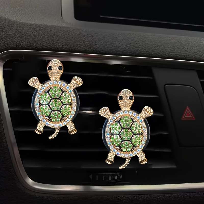Car Interior Decor  2Pcs Green