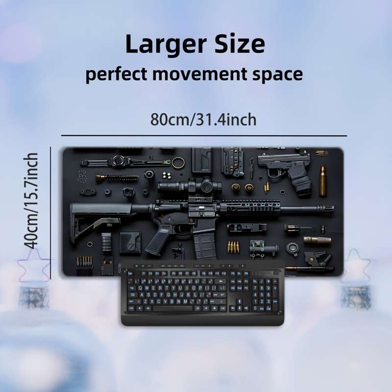 Mouse Pad Size 31.4X11.8Inch