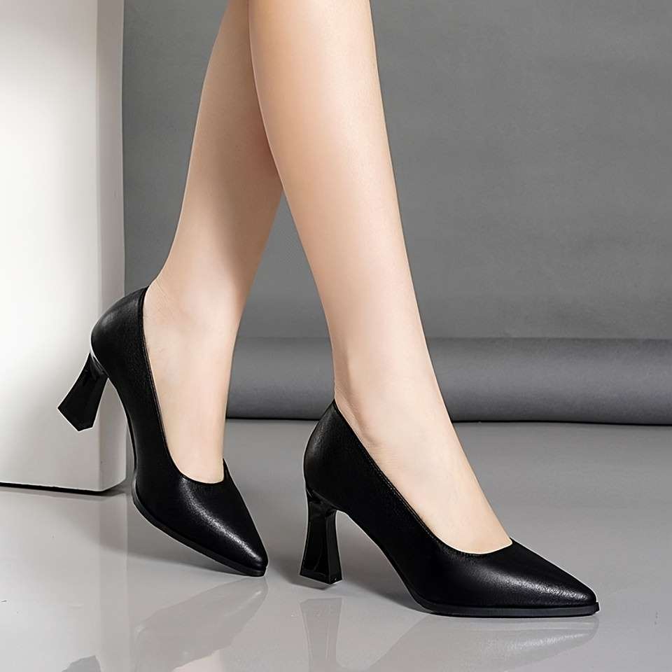 Women S High Heels Color Black 7Cm Sizeuk 2