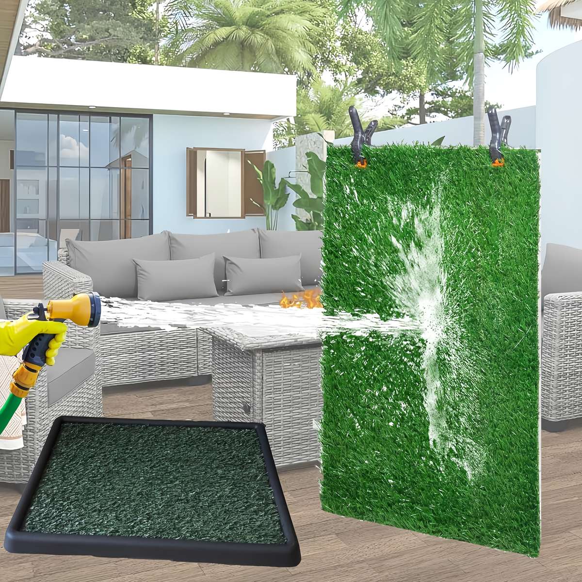 Pet supplies size 61.98cmx 50.04cm