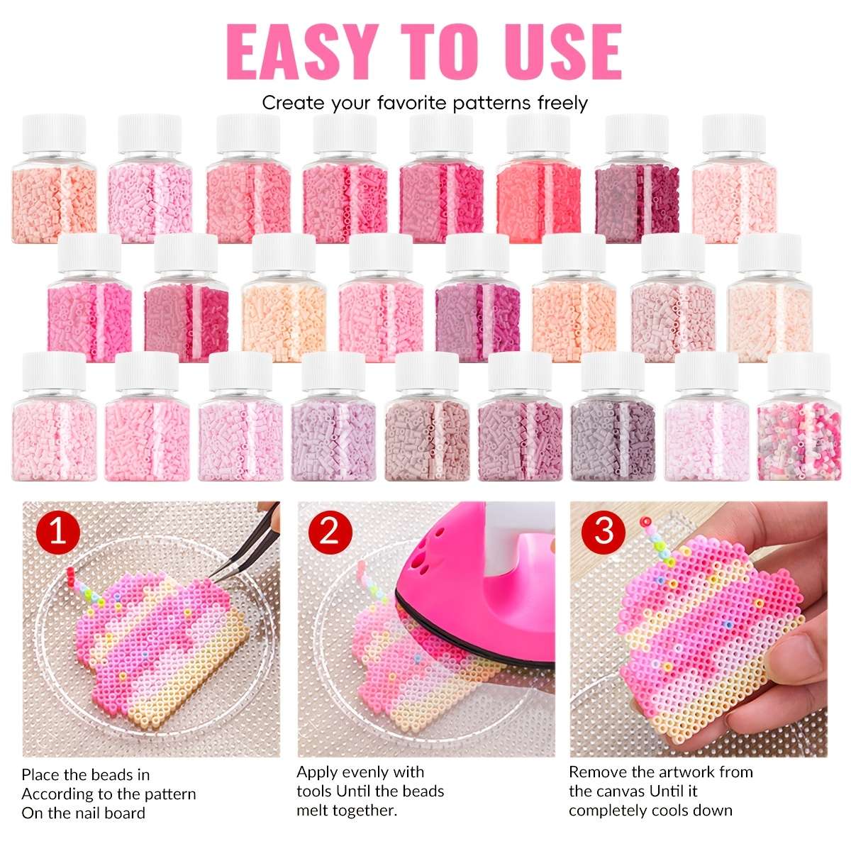 Perler Bead Set E5 1088Pcs
