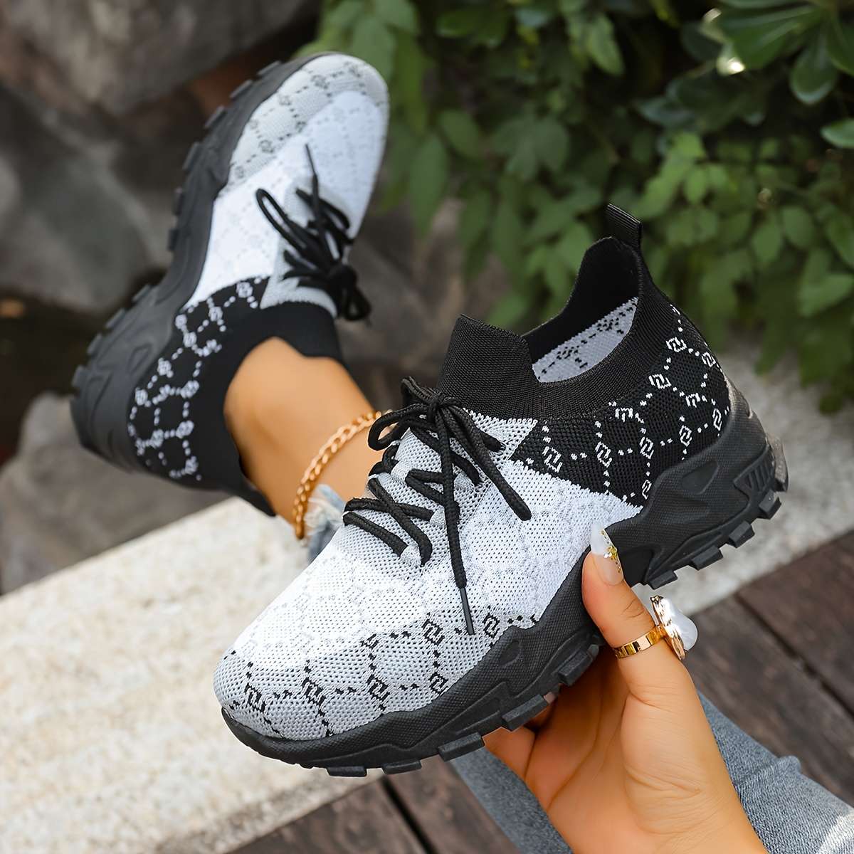 Women S Sneakers Color Black Sizeuk 5