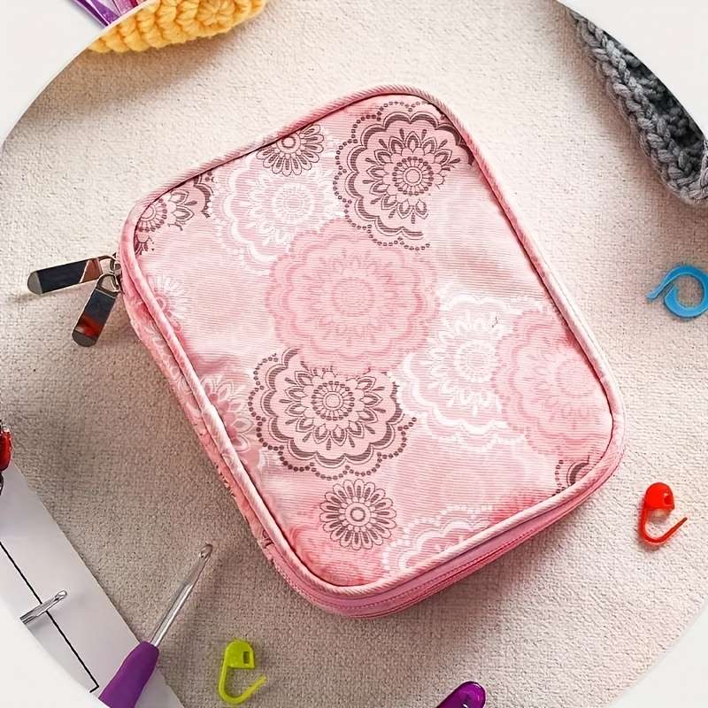 Professional Portable Yarn Storage Bag Compact Knitting Crochet Organizer For