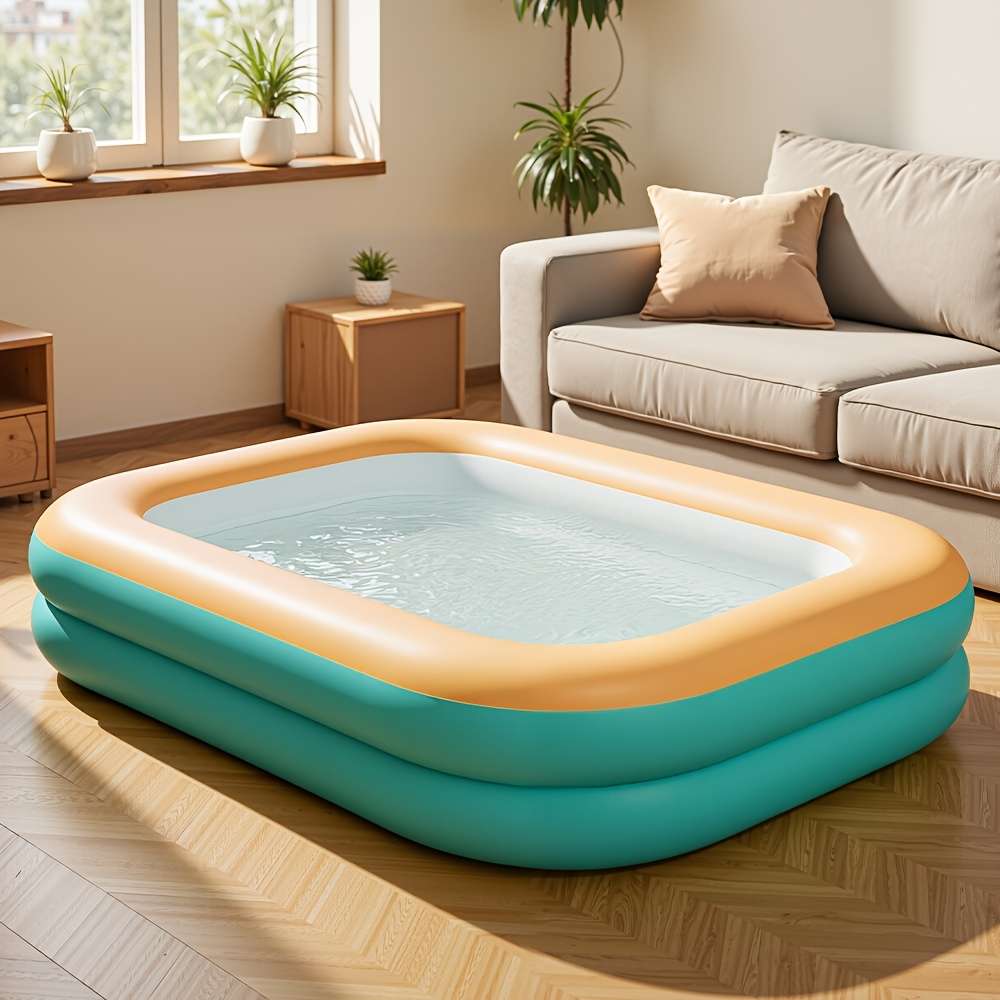 Foldable Eco-friendly Safe Sturdy Spacious Inflatable Swimming Pool Vacation Ess