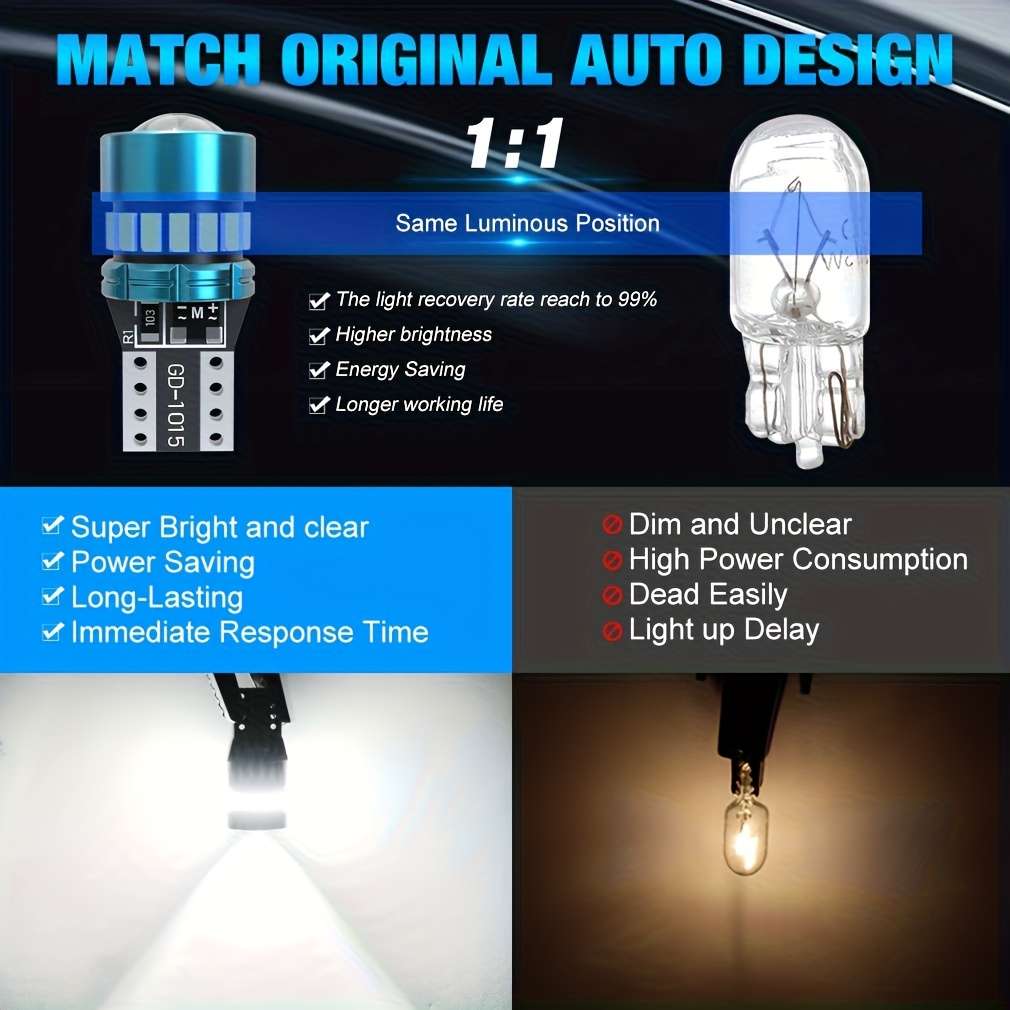 Car Lights Color White