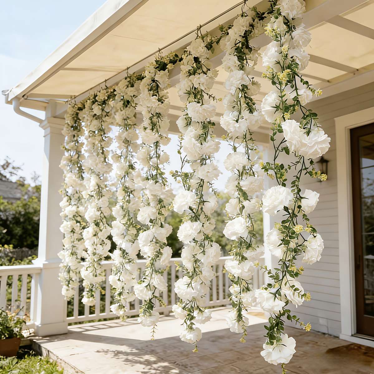 Wedding Supplies Color White Items Carnation Rattan