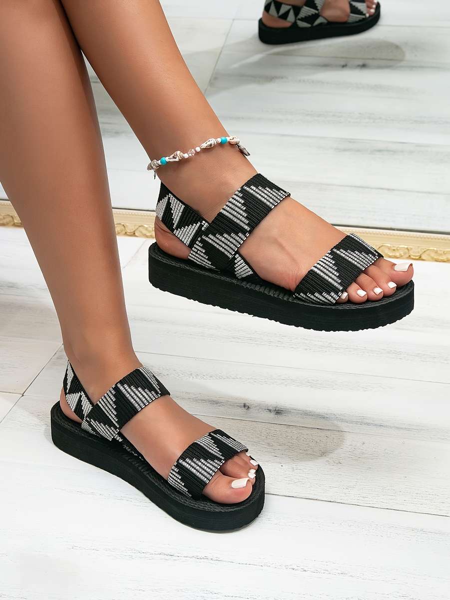 Sandals Color Black Size Uk 6