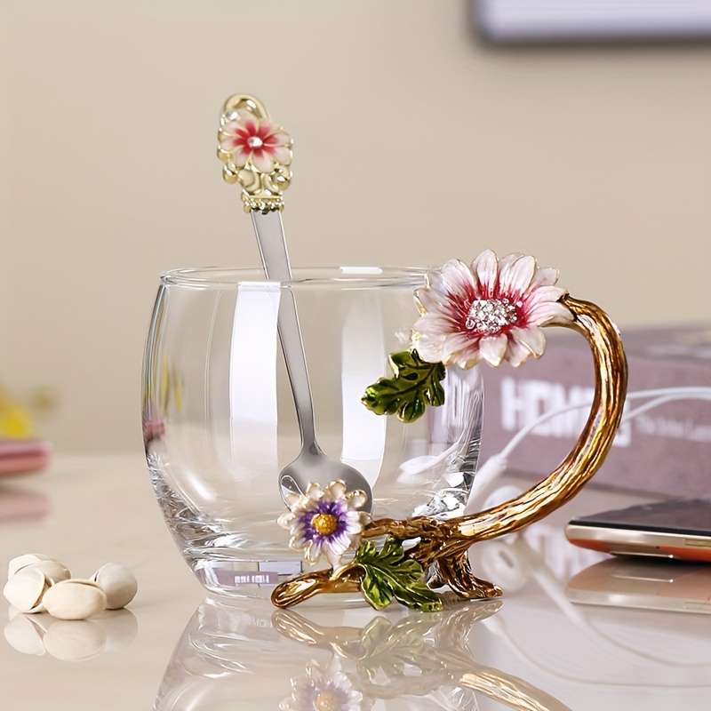Water Cup Model 320Ml Short Cup   Spoon